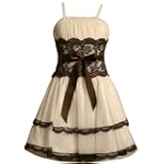 Bonnie Jean Girls 7-16 Ivory Social Dress