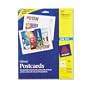 Avery 8383 Ink jet glossy photo quality postcards, 4-1/4x5-1/2, 4 cards/sheet, 100 cards/pk