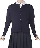 Girls Fine Knit Sweater School Uniform