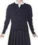 Girls' Fine Knit Sweater School Uniform