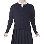 Girls' Fine Knit Sweater School Uniform