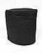 Simple Home Inspirations Black Quilted Cover Compatible with Keurig Coffee Systems, Double Face Cotton Quilted, Black