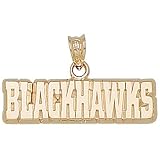 Anderson Jewelry Chicago Blackhawks 10K Gold Pendant