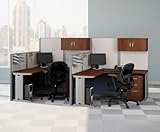 L-Workstation Set 2 - Office-in-an-Hour Collection - Bush Office Furniture  ....