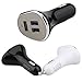 Oenbopo Universal Mini Bullet 6.3A 3-Port USB 3.0 Car Charger Power Adapter High Speed for Iphone6s 6plus Samsung Note5 4 3 S6 S5 Cellphone Tablets IPad Pro Ipad Mini4 (New Black)