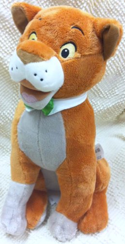 Disney Aristocats Thomas Omalley Omally Graceful Plush Big 18" Doll Toy