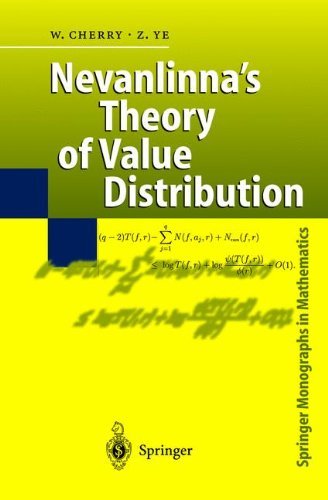 Nevanlinna's Theory of Value Distribution: The Second Main Theorem and its Error Terms (Springer Monographs in Mathematics)