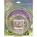 Disney Fairies Tinkerbell 'Flower' Mug, Bowl & Plate Gift Set