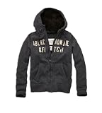 Abercrombie & Fitch Fur Lined Hooded Sweatshirt
