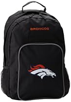 NFL Denver Broncos Southpaw Backpack, Black
