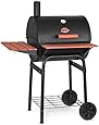 Char-Griller 2123 Wrangler 635 Square Inch Charcoal Grill / Smoker