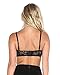 iHeartRaves Black Noir Lace Strappy Bralette Crop Top