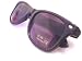Black Wayfarer Sunglasses with Spring Hinges and UV Lens Mens & Womens 80s Celebrity Fashion