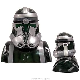 Star Wars Collectible Cookie Jar Commander Gree