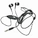 3.5mm Ear Buds Headset Black for Motorola CLIQ XT, CLIQ 2/ DROID 2, DROID X2, DROID 3, DROID Bionic, DROID RAZR / XPRT/ Titanium i1x/ Triumph WX435/ Photon 4G/ ATRIX 2/ Admiral