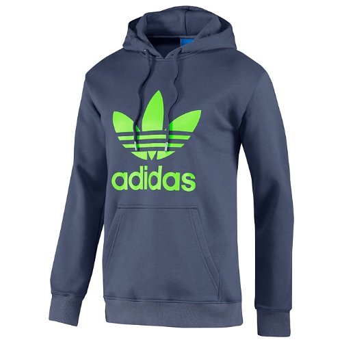 Adidas Herren T-Shirt ADI Trefoil Hoody, power steel s12/macaw, XXL, X41193 Preisvergleich