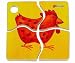 Chelona Mini Discovery Wood Puzzle Farm - Chicken