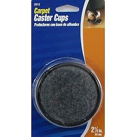 Carpet Caster Cups by Waxman
