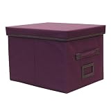 Yu Shan 10204P File Box, Plum