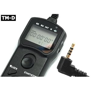 GSI Super Quality Multi-Function Timer Remote Control Shutter for Panasonic DMC-FZ30, DMC-FZ20,... by