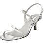 Dyeables Women's Alyssa Sandal,Silver,8.5 M US
