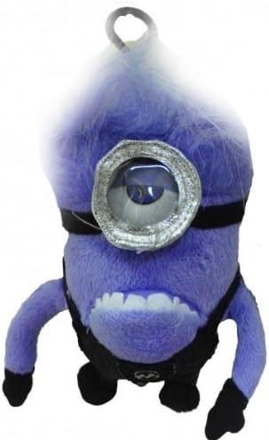 Despicable Me 2 One Eyed Evil Purple Minion Coin Purse Plush