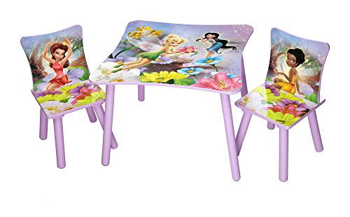 Disney Fairies TABLE AND 2 CHAIR SET