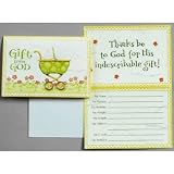 Gift From God Birth Announcements Cards-Religious
