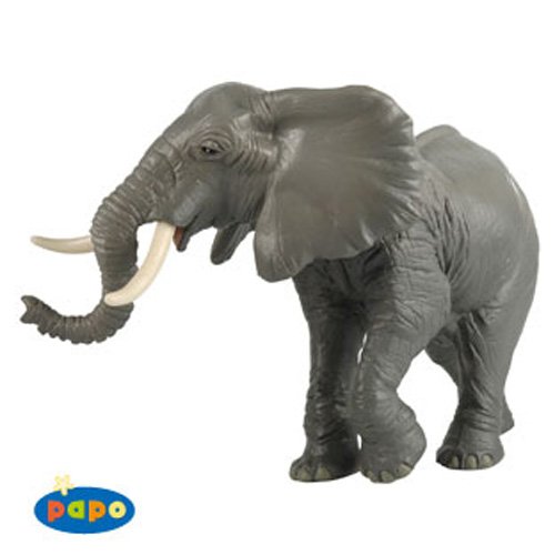 Childrens Toyshop  Toys : Papo - Trumpeting Elephant 50041