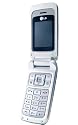 LG KP235 Handy (Dualband, Kamera) silber / dunkelblau ohne Branding
