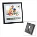 Photo Frame Digital Clock Desk Accessory Display Decor