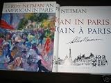 LEROY NEIMAN AUTOGRAPHED SIGNED GORGEOUS BOOK AN AMERICAN IN PARIS (BASEBALL)