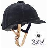 Charles Owen Wellington Classic Helmet Black, 7.1-8