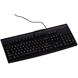 Cherry G83-6744LUAUS-2 POS Keyboard with USB Interface and Smart Card Reader, 18" Width, Black