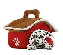 Kennel with Spotty Dog Finger Puppet