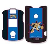 Official NBA Team Logo Motorola RAZR Snap on Shield Cover for - V3, V3c, V3i, V3m - Philidelphia 76ers