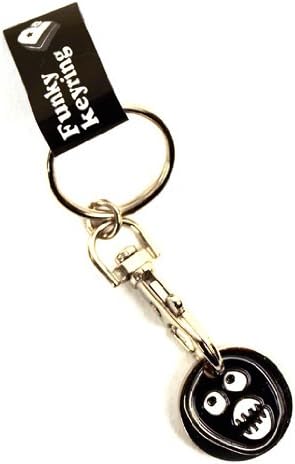 Boosh Mask keyring. Trolley Coin Keyring