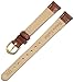 Voguestrap TX60712BN Allstrap 12mm Brown Padded Leather Watchband