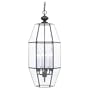 Sea Gull Lighting 6174-782 Six-Light Grandover Hall/Foyer Fixture, Clear Beveled Glass, Heirloom Bronze