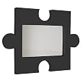 Puzzle Wall Mirror - Black