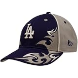 New Era L.A. Dodgers Preschool Navy Blue-Gray Team Ink Adjustable Hat