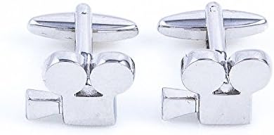 Inspire Jewelry Mens Hollywood Movie Camera Cufflinks with Presentation Gift Box Suit Wedding Business