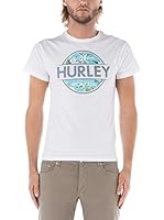 Nike Hurley Camiseta Manga Corta Kustom (Blanco)