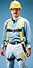 Miller 650FD Yellow Universal Vest-Style Body Harness - Polyester Webbing - 650FD/UYK [PRICE is per EACH]