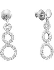 0.42CTW-DIAMOND FASHION EARRING