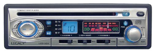 Legacy LCD12DX AM/FM-MPX CD Player with Detachable Face