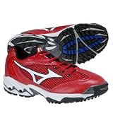 Mizuno Women's Speed Trainer Fastpitch Cleat,Red/White,10.5 M