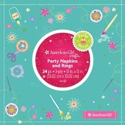 Bulk Buy: American Girl Napkins And Rings (3-Pack)