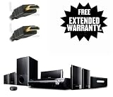 Sony BRAVIA DAV-HDX277WC Theater System with S-AIR Technology With A 1-Year Extended Warranty Service Plan & High Speed HDMI Cable (2 meters)