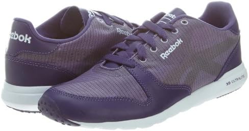 Reebok Cl Lthr Ultralite Pkbl Classic Womens Style: V58493-PURP / WHT Size: 5